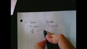 Sample to Population