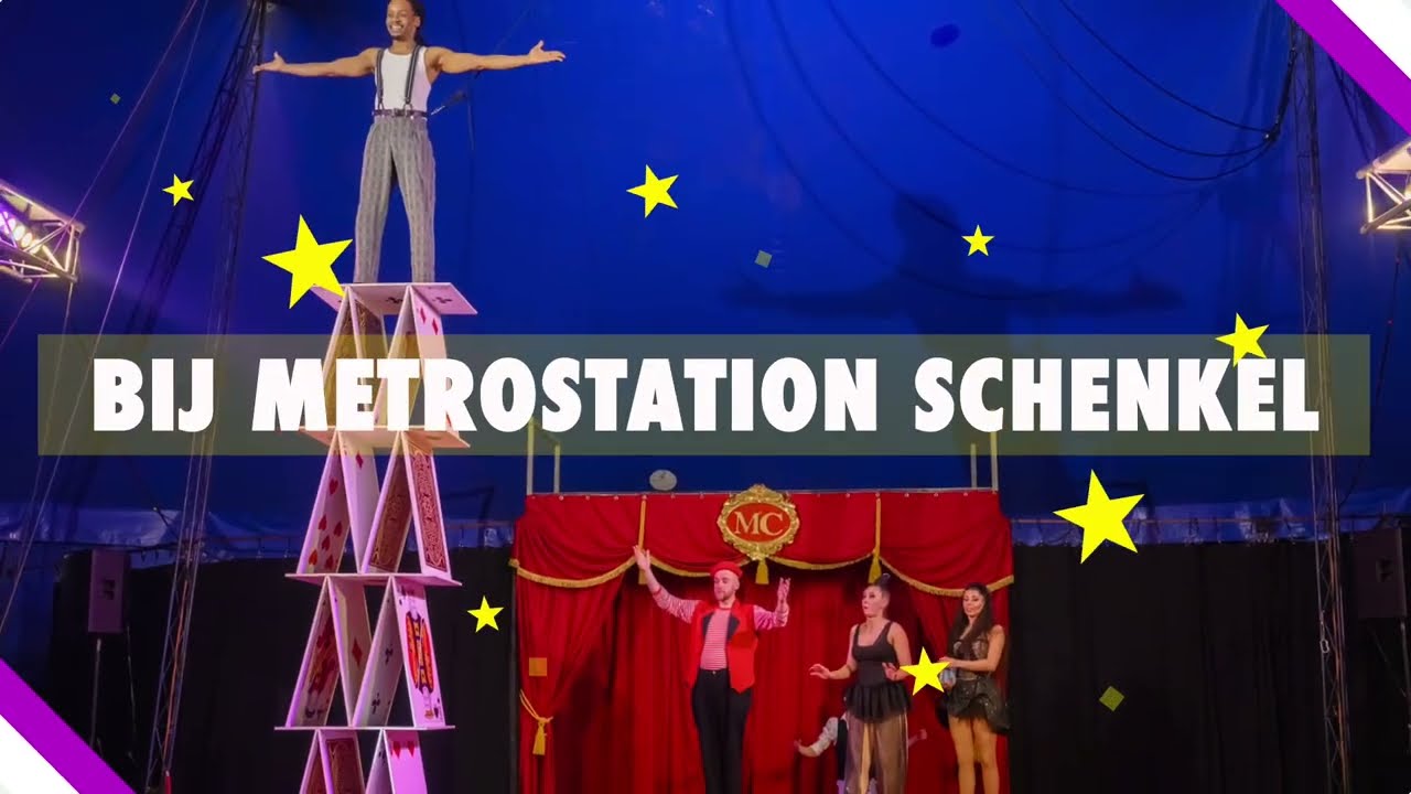 Magic Circus in Rotterdam Prinsenland bij Metrostation Schenkel