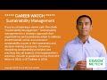 Careerwatch  sustainability management