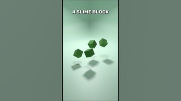 Minecraft slime block simulation 💎⛏️