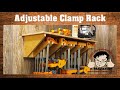 New woodworking clamp rack EVOLVES with your collection