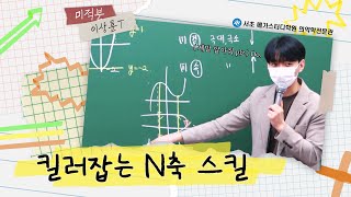 [미적분] 3년 연속 수능에 나온 킬러문제 한방에 잡는 'N축' 스킬 | 수학 이상훈T - 서초 메가스터디학원 의약학전문관