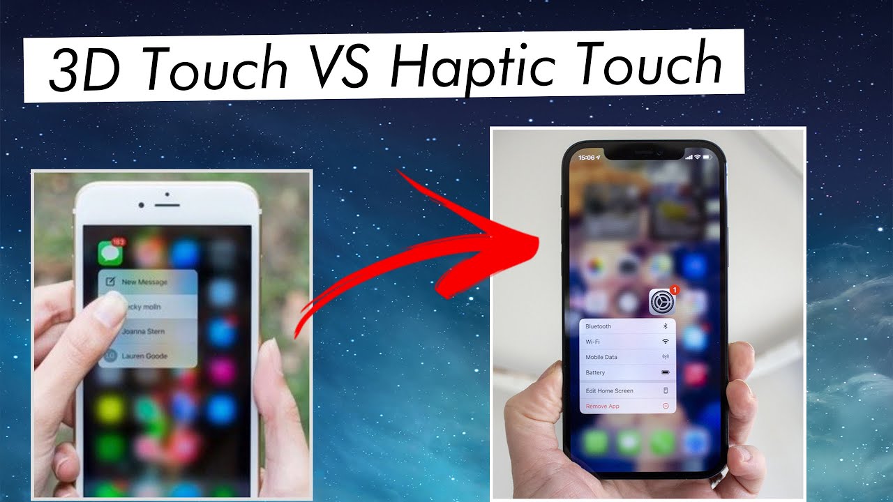 Haptic Touch VS 3D Touch what’s better?! (2021) YouTube