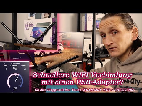 Bessere und stabile WiFi Verbindung dank des Tenda WLAN Stick WiFi 6 AX1800 U18a @StefCo76