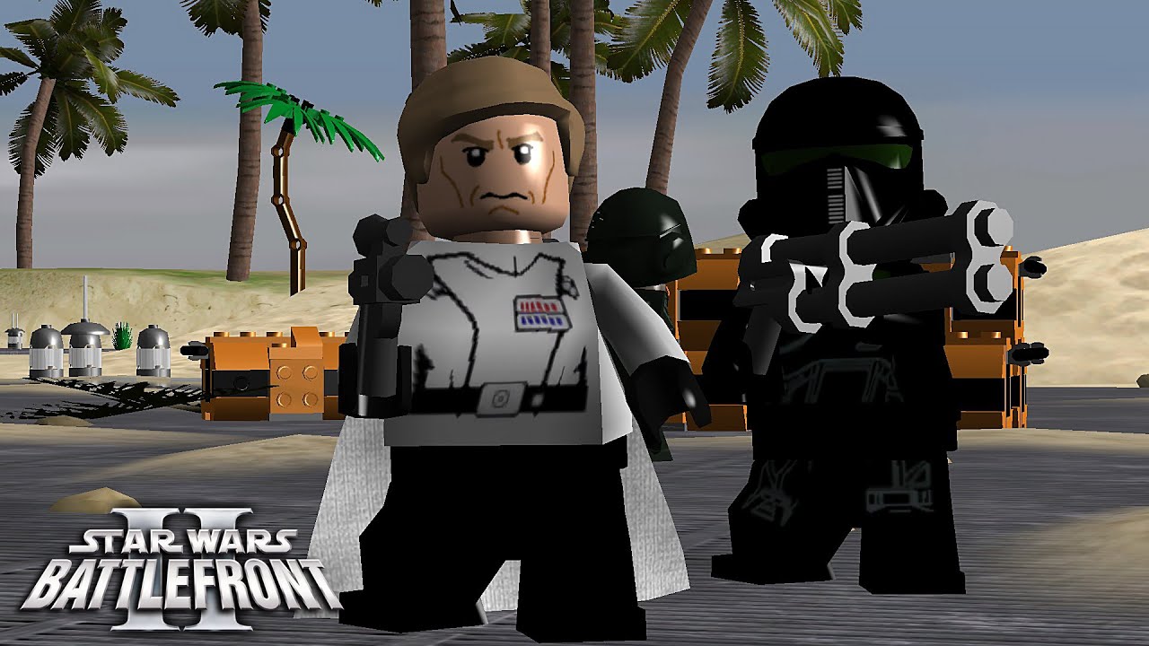 Alfabet I de fleste tilfælde Armstrong LEGO BATTLEFRONT MOD - Lego Scarif Battlefront 2 2005 - YouTube