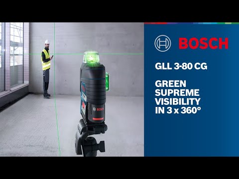 Bosch GLL 3-80 CG Green Laser Leveler