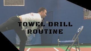 HIT Baseball: Pitching Towel Drill Routine