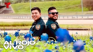 Policías posan en campo de flores bluebonnets y se vuelven virales