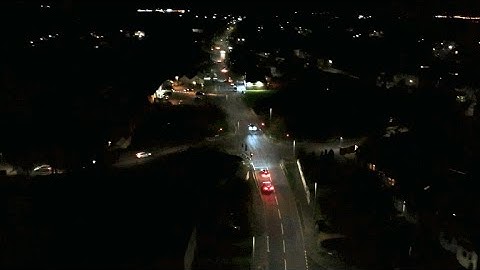 DJI Spark NIGHT FLIGHT using Waypoints (2km mission)
