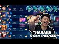 1 Jam Ngakak Bareng Bang XIN😂 Reaksi Bang Xin Main Meta Ciki 5 Sky Piercer!😂