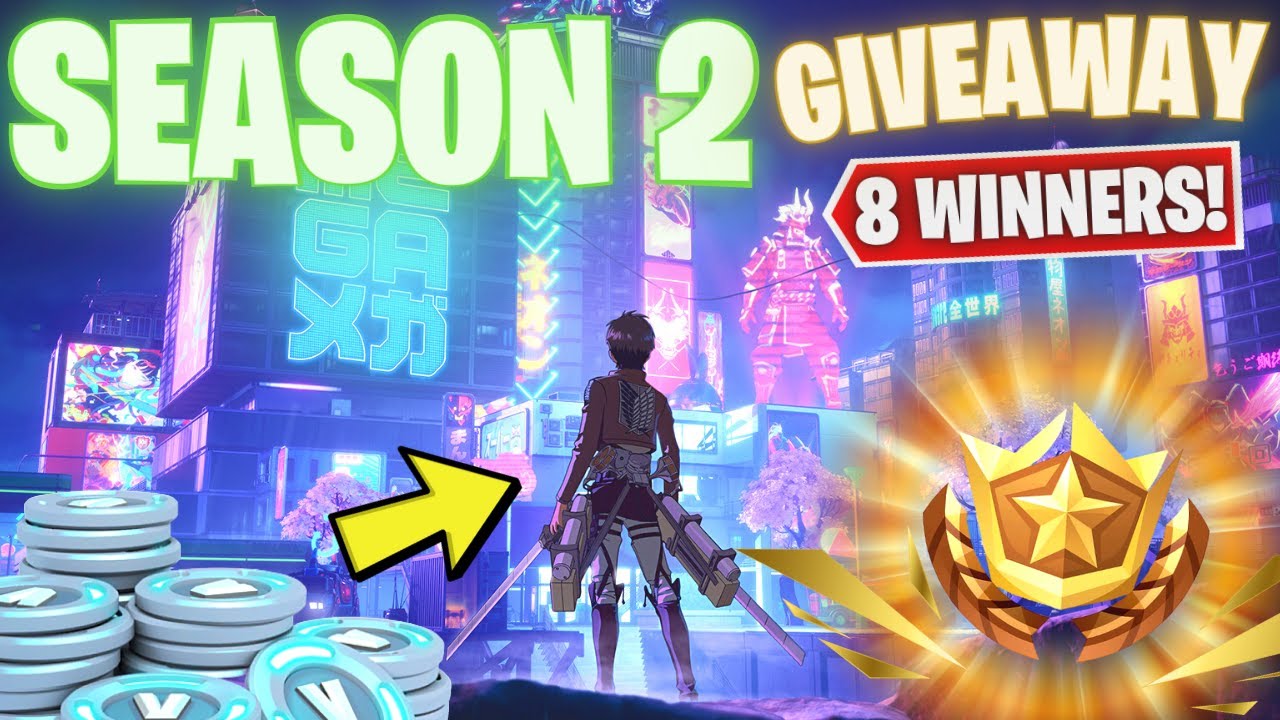 🔴 LIVE Fortnite Chapter 4 Season 2 Battle Pass/V-Bucks *GIVEAWAY* 🥳 ...