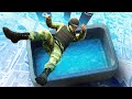 GTA 5 Army Soldier • Epic Jumps into Huge Pool! (Euphoria Ragdolls)