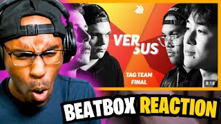 KOTCHA vs SPIDER HORSE | Grand Beatbox TAG TEAM Battle 2018 | FINAL (REACTION)