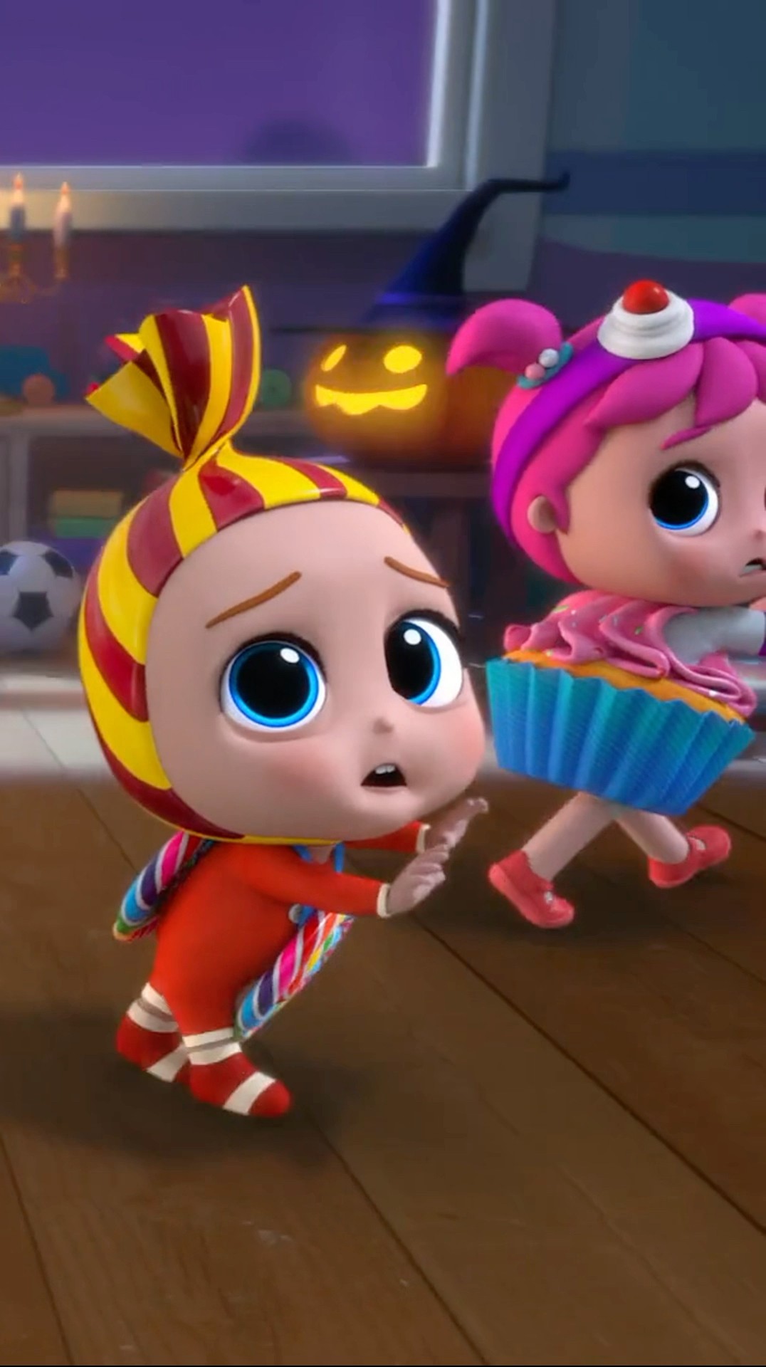 SPOOKY HALLOWEEN SONG ?? Where is Baby John running? #nurseryrhymes #kids #babysongs #halloween