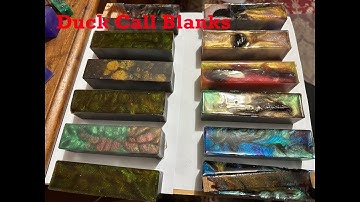 Making Epoxy Resin Blanks - Duck and Goose Calls