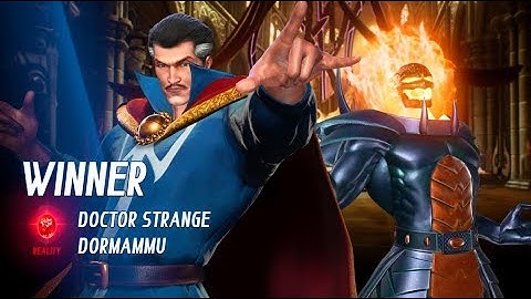 MVCI Arcade Battle with Doctor Strange and Dormammu
