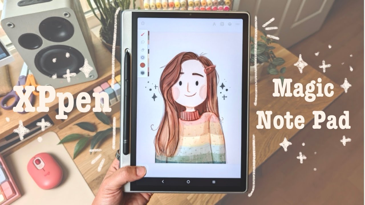 【XPPen】Magic Note Pad Android14 XPPen Android 14 Magic Note Pad Drawing Tablet 10.95