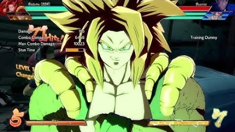 Broly (dbs) T.O.D gogeta (ss4) level 1