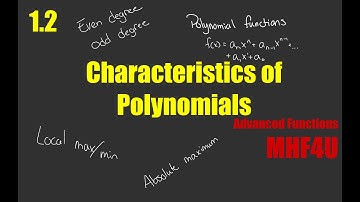 Polynomial Characteristics Intro | MHF4U Unit 1 Lesson 2 (Grade 12 Advanced Functions)
