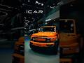 Chery iCAR V23 Orange Edition: Retro Meets Futuristic SUV#CheryiCARV23 #YouthLifestyle #CarExport