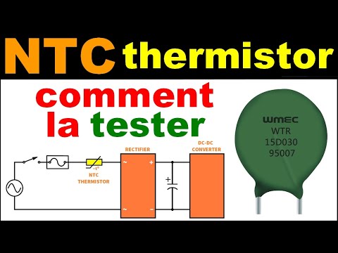 Thermistance NTC alimentation à découpage électronique thermistor datasheet