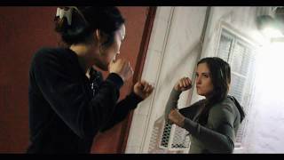 W.E.P. Stunts Fight Practice 3.6.2020 (Jackie Vs Claire)