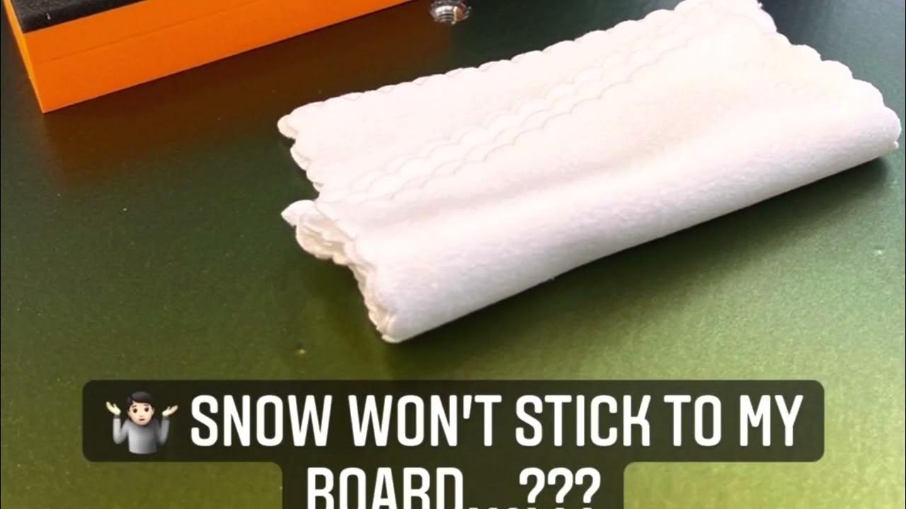 Snowboard Tuneup Vinyl Wrap Ceramic Coating YouTube