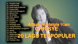 CHRISYE - 20 Lagu Hits Lagu Chrisye - Nostalgia Lagu 90an, Lagu Santai Untuk Kerja dan ngopi
