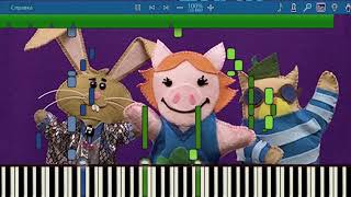 The Sprout Sharing Show Theme Piano Tutorial Free Midi