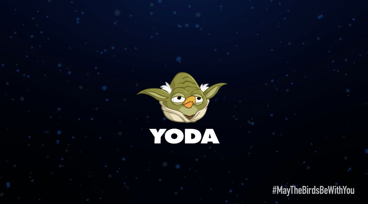 Angry Birds Star Wars 2 Characters Princess Leia R2 D2 Qui Gon Jinn And Yoda Angrybirdsnest