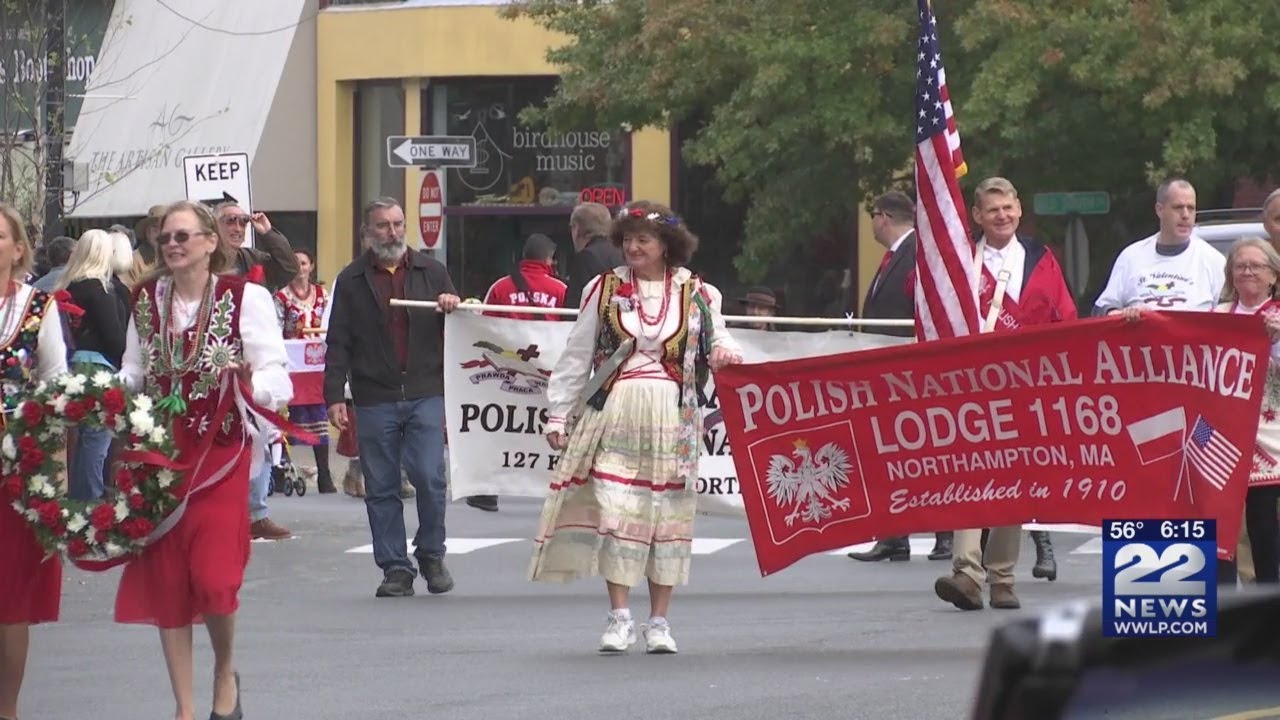 Pulaski Day Parade marches down Northampton YouTube