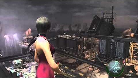 Resident Evil 4 Separate Ways Walkthrough Part 13   Rocket Run
