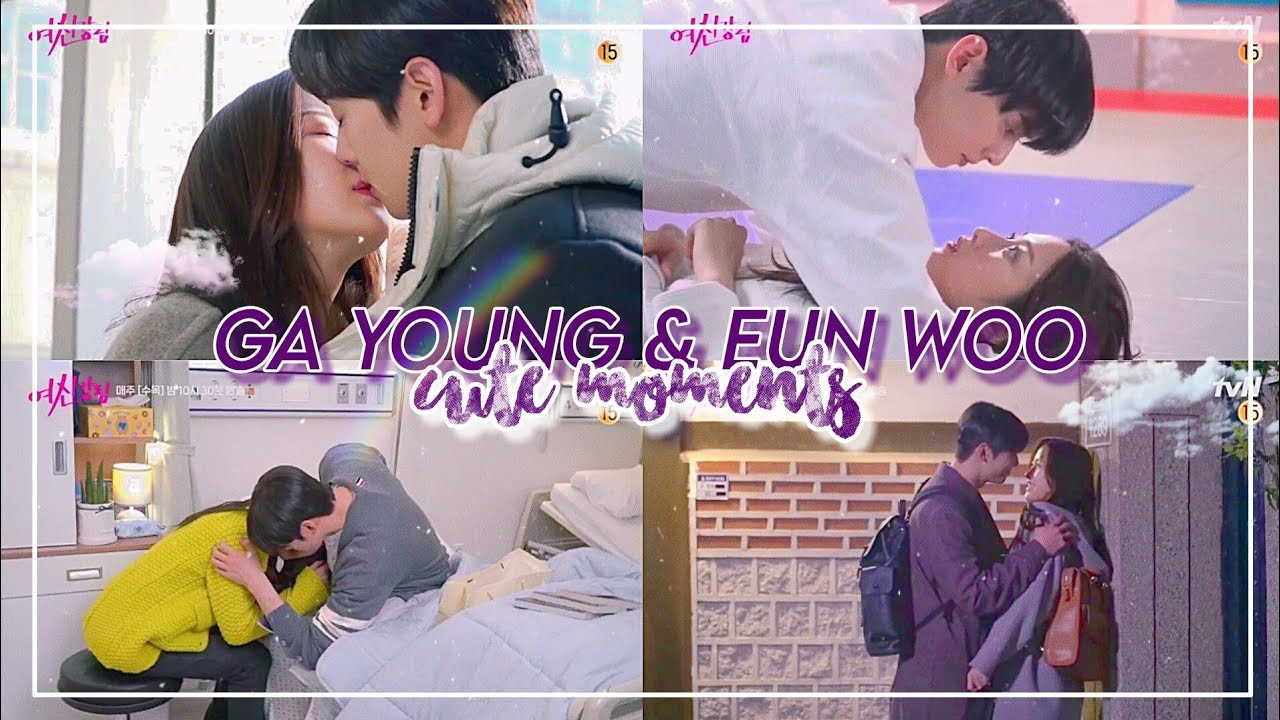 ga young & eun woo - cute moments part6♡ (true beauty)