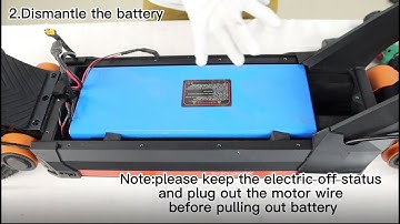 KUGOO KIRIN G3 Battery Replace Tutorial