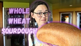 FANTASTIC Sandwich Bread | Whole Wheat Sourdough | Hamakua Homestead