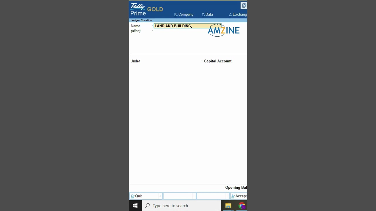 Learn to create Land and Building ledger on Tally Prime "Master Tally Vouchers – No More Confusion!"