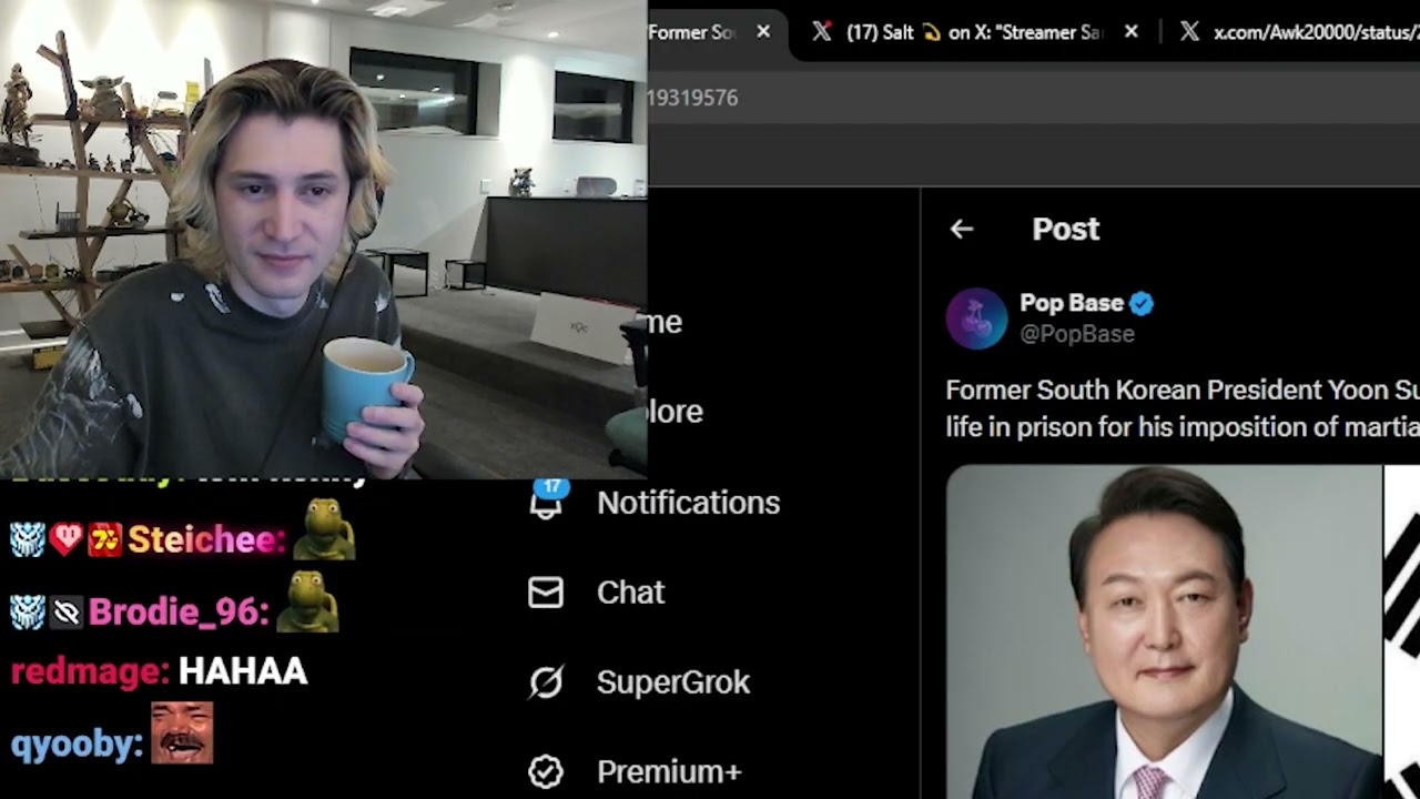 xQc получает невероятное пожертвование...