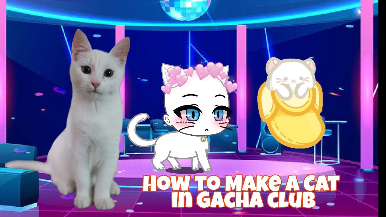how to Make a Cat in Gacha club Sheiden's WORLD YouTube