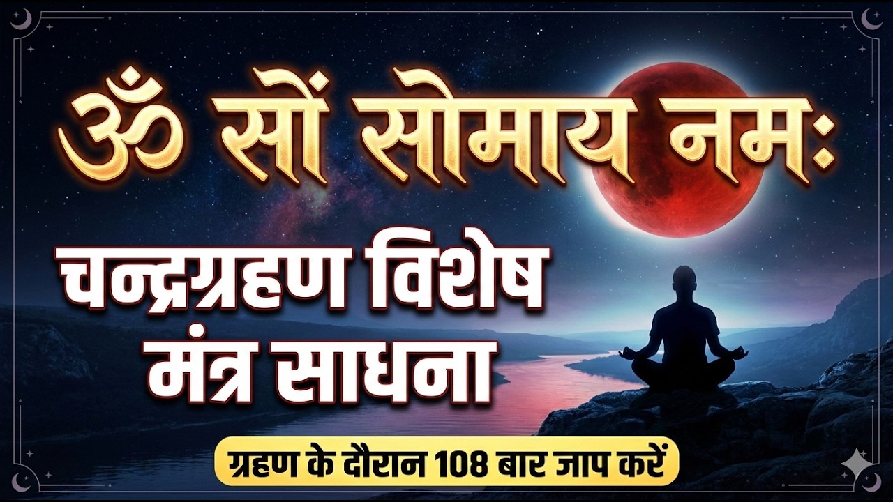 Chandra Grahan 2026: ग्रहण के दौरान इस मंत्र का जाप बदल देगा आपकी किस्मत! Powerful chandra mantra