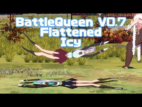 【flattened】Battle Queen V0.7 Icy 1P Alt Color Hammer Slam Squished
