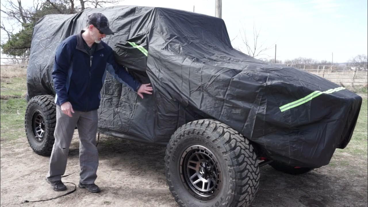 Bordan Jeep Wrangler Cover is it WATER PROOF? - YouTube