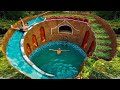 365 Day Build Million Dollar Projects With Swimming Pool Water Slide And Underground House