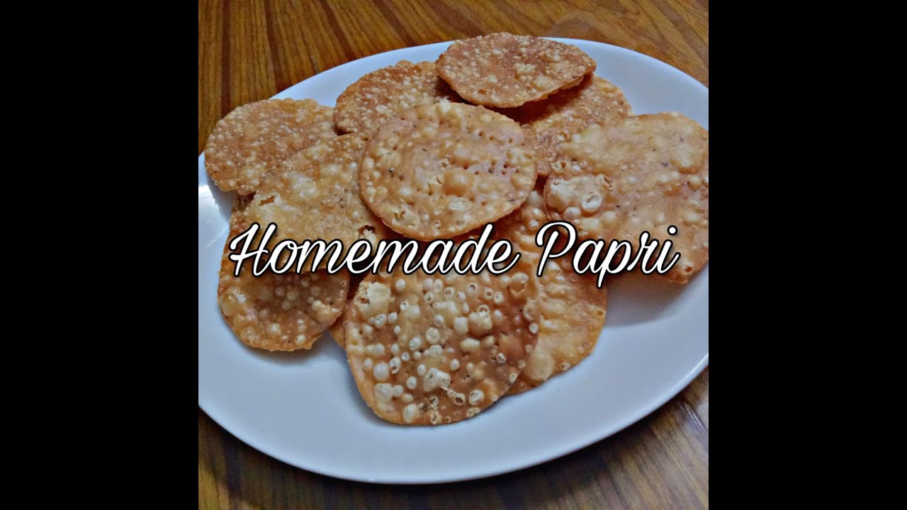 Quick n Easy Homemade Papri [Cook With Jannat] - YouTube