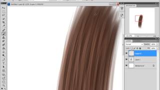 Урок Photoshop. Учимся рисовать волосы.(, 2013-06-30T19:54:26.000Z)