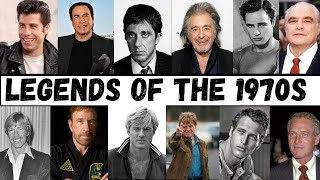 Who were the most iconic actors of the 70s?