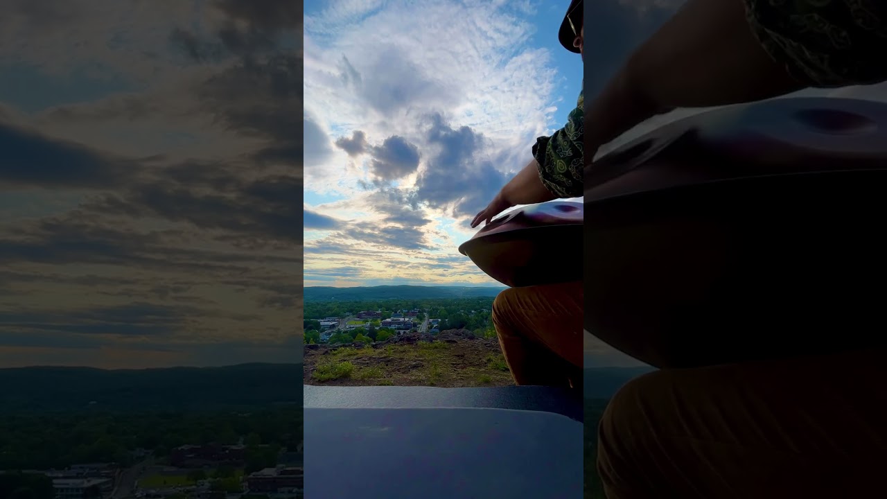 Sunset handpan #shorts