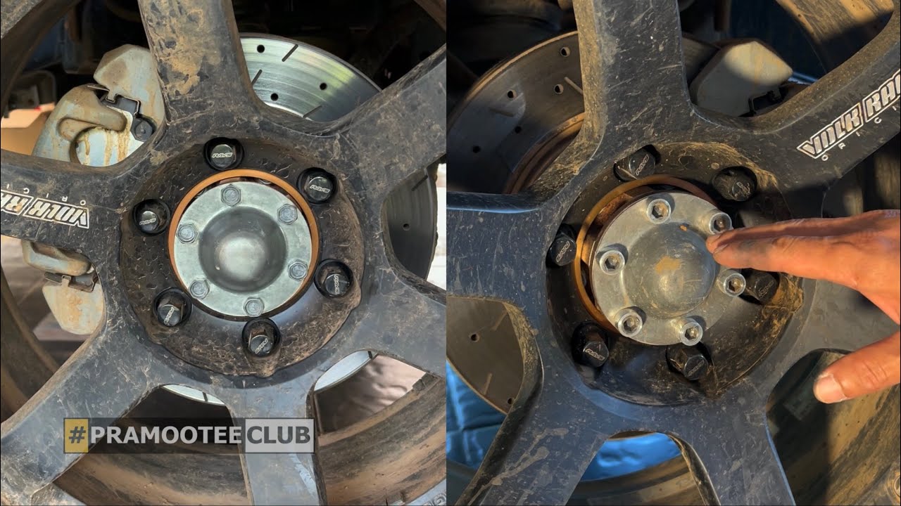 ชุดติดตั้งฝาปิดดุมอัปเกรด สำหรับ All New D-Max Hi-Lander @pramootee hyperlive