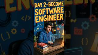 day 2 to become a software engineer #dailyroutine #softwareengineer #lifewithhassan