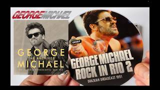 George Michael: CD Unboxing (The Archives Live 3CD Box Set)