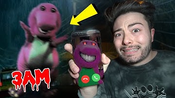DO NOT FACETIME BARNEY AT 3 AM!! *HE'S ACTUALLY REAL"
